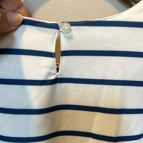 Peppa Pig Short Sleeve Striped Dress NWT Size 6X - Picture 8 of 10